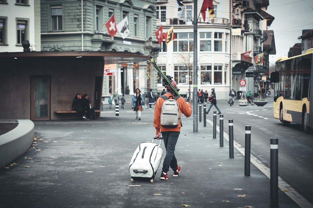 Photo travel Europe backpack