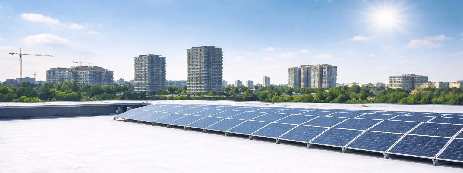 Protectie Broof t3 acoperisuri cu panouri fotovoltaice
