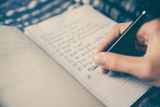 Photo checklist